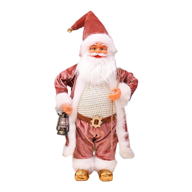 Muñeco de Peluche de Navidad de Papá Noel de 45 Cm Juguetes Fiesta de Oficina de Navidad