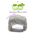 thumbnail image 2 of Gorra Infantil con Bies Reflejante. Ajustable, Unisex., 2 of 5