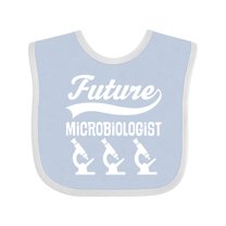 Inktastic Future Microbiologist Researcher Boys or Girls Baby Bib
