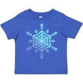 thumbnail image 3 of Inktastic Christmas Blue Ice Snowflake Boys or Girls Toddler T-Shirt, 3 of 5