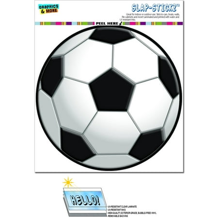 Soccer Ball - Circle SLAP-STICKZ(TM) Premium (Best Soccer Strikers Of All Time)