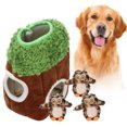 thumbnail image 4 of Interactive Dog Toys, Durable Soft Safe Pet Puzzle Toy Squeaky Plush Dog Toy With Three Small Owl Dolls For Your Dog Smell  And Grab For Pets To Exercise, 4 of 8