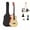 Log, variant on 38 Inch Acoustic Guitar For Beginner,Full Steel Guitars Kit with Extra Strings,Strap, Picks, Capo, For Travel Adults & Players, Basswood, Classical Design