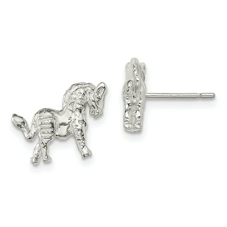 Jewelry Mini Post Earrings - 925 Sterling Silver Horse Mini Post Stud Earrings Animal Fine Jewelry Ideal Gifts For Women Gift Set From Heart