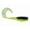 Chartreuse Shad, variant on Big Bite Baits Curly Tail Crappie Minnr Grub Chick Magnet