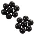 thumbnail image 1 of 10pcs Bille Perle Ronde Verre Aquarium Poisson decoration noir, 1 of 4