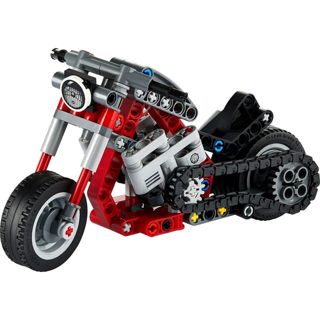 LEGO Technic Motorcycle 42132 Model Building Kit; Give Kids a Treat with This Motorcycle Model; 2-in-1 Toy for Kids