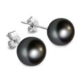thumbnail image 3 of Set Collar Dije Perla Aretes Poste Zvezda Plata 0.925 Mujer negro Unitalla, 3 of 4