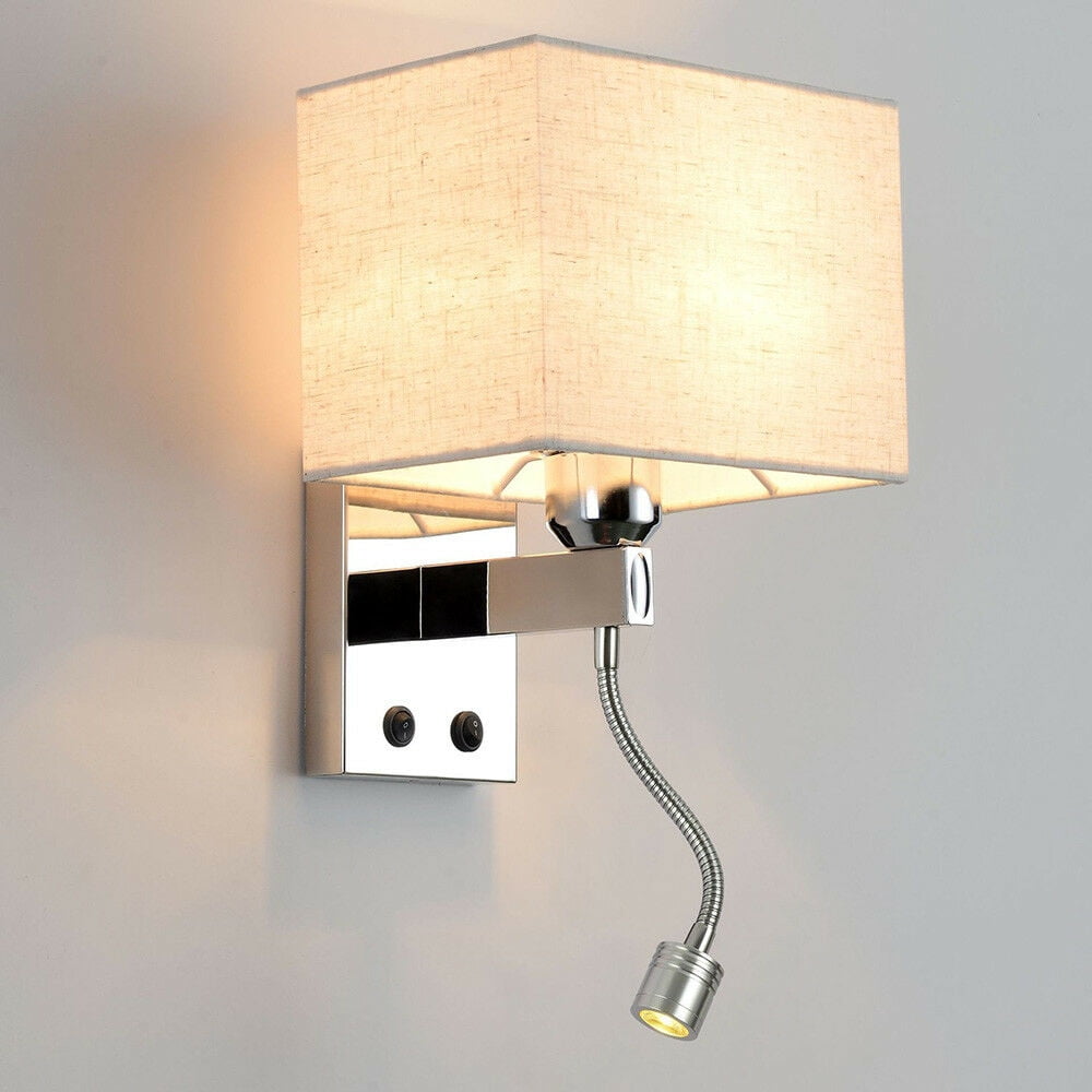 TFCFL Modern LED Wall Lamp Wall Sconce Bedroom Lighting Bedside Lamp Fixture Decor