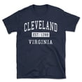 thumbnail image 1 of Cleveland Virginia Classic Established Men's Cotton T-Shirt, 1 of 1