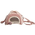 thumbnail image 2 of Pebbuoy Pet Carrying Bag Breathable Small Pet Carrier Bag Comfortable Pet Travel Tote Bag for Hamster Guinea Pig Rabbit, 2 of 7