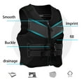 thumbnail image 4 of Life Jacket Anti-scratch Large Buoyancy Inflatable Smooth Zipper Safety Vest Swimming Equipment, 4 of 7