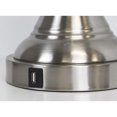 thumbnail image 3 of Grandview Gallery Lampe de Table Moderne 28,5 Pouces, Nickel Brossé (Lot de 2), 3 of 7