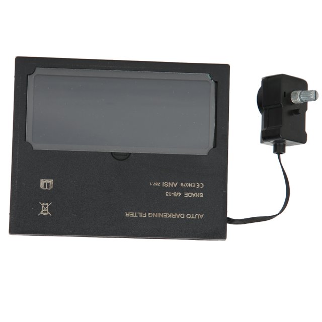Solar Automatic Dimming Lens, Solar Auto Darkening Lens Durable Plastic Dimming Protective Accessories For Protecting The Eyes For Protecting The Face