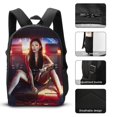 thumbnail image 3 of Cyberpunk heroes Backpack Grade A Collection Premium School Three Piece Ensemble, 3 of 5