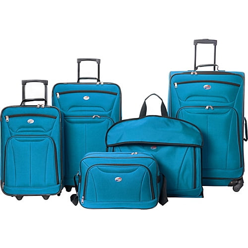 5 piece luggage set walmart
