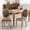 Olive Green, variant on Rubberwood Legs, Double - Resilience Velvet Dining Chairs / Offer Comfort in Dining Areas