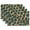 A513, variant on Ryvnso Placemats Set of 4 Green Leopard Pattern Dining Mats Heat-Resistant Non-Slip Washable Table Mat