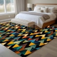 thumbnail image 4 of 8'x10' Area Rugs, Contemporary Geometric Indoor Outdoor Area Rug for Living Room Bedroom, Modern Abstract Art Washable Bathroom Rugs Kitchen Floor Carpet Mats Home Decor Aesthetic, 4 of 8