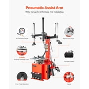 VEVOR Electric Tire Changer, 18 Spindle, Durable Tire Changer Tire Balancer with 1.5 HP Motor, Accurate Tire Changer Tire Balancer with Auto Calibration Mode, FIt for Sedans/SUVs/Pickup Trucks