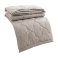 thumbnail image 2 of Single Size Duvet Reversible Coverless Microfiber Soft Bed Quilt Softness Comfort and Lightweight Cooling Blanket, Machine Washable Sweats Throw Blanket Thin Breathable, 2 of 8