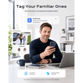 thumbnail image 2 of Koohome 4K Outdoor Security Camera, Solar/Battery, 360° Pan Tilt, Auto-Tracking, Wire-Free, Dual-Band Wi-Fi, AI Event Search, 2 of 10