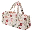 thumbnail image 2 of Bolsa organizadora tejida para suéteres, agujas de tejer, manualidades de tela para el hogar, color rosa, 2 of 14