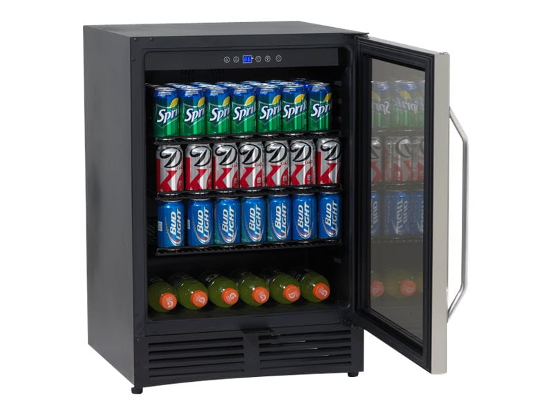 Avanti BCA516SS Drinks chiller freestanding niche width 24 in