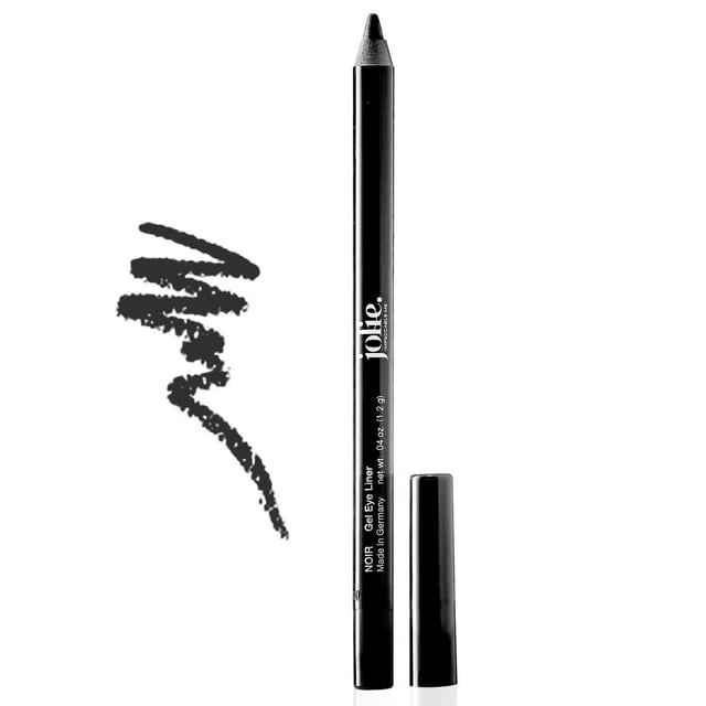 Lápiz delineador de ojos en gel Jolie ~ Color intenso de larga duración (Noir)