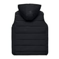 thumbnail image 4 of Women's Plus Size Sleeveless Down Vest with Hood, Black, Size XXL, 4 of 4