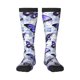 thumbnail image 1 of Fotbe Butterflies Calcetas Divertidas Estampadas para Hombre y Mujer, Calcetas de Algodón hasta la Rodilla para Caminar, Correr, Enfermería y Embarazo, 1 of 6
