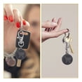 thumbnail image 2 of Miangastore Universal Trolley Coin Black Compact 4Pcs 2.95X0.91X0.08In, 2 of 9