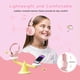 thumbnail image 5 of Auriculares Cowyawn USB tipo C para niños, 94 dB, volumen limitado, color rosa, 5 of 8
