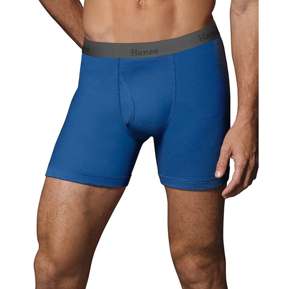 Hanes Men's TAGLESS Ultimate Fashion Boxer Briefs (Pack of 5)