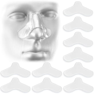 Reusable Soft Cotton CPAP Liners for Full Face Masks Reduces Air Leaks ...