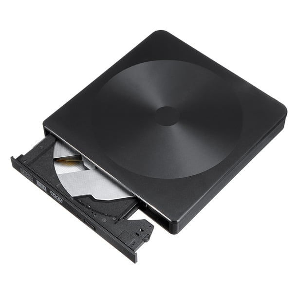 External CD DVD Drive, USB 3.0 Type C Dual Port Slim