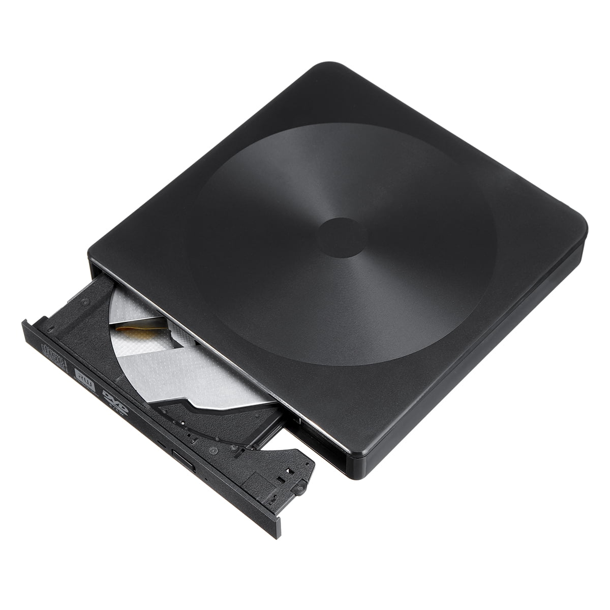 External CD DVD Drive USB 3 0 Type C Dual Port Slim Portable External 