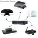 thumbnail image 5 of Gwong Electrónica Selector de interruptor AV del componente de 3 vías de 5RCA 3 en 1 adaptador de conmutador para PS4, 5 of 6