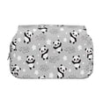 thumbnail image 2 of Sikiie Pandas Between Clouds and Stars Print Flip Double-layer Pencil Case, All-purpose Stationery Bag for Study and Office, Zipper Design, Unisex, 2 of 7