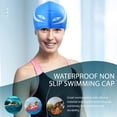 thumbnail image 3 of Miangastore Bonnet de Bain Rouge Lot de 2 8.5x7.1in, 3 of 8