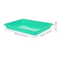 thumbnail image 4 of 6Pcs Puzzle Sorter Trays Green Rectangular For Building Blocks Puzzles Small Toys Home Organization, 4 of 8