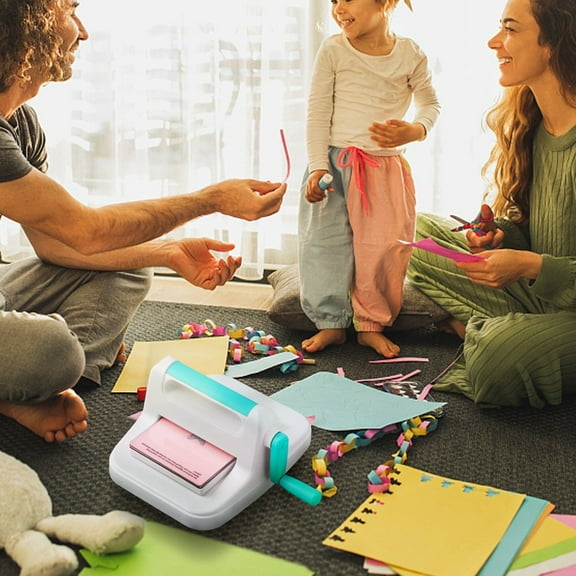 Manual Die Cutting and Embossing Machine, 6-inch Opening Sticker Scrapbooker for Home Art and Craft Scrapbooking