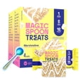 thumbnail image 1 of Treats - High Protein Bars, Low Carb, Keto Friendly, 1g of Sugar, Gluten Free, Crispy Treat Cereal Bar, On-The-Go Healthy Snack (4 each of Marshmallow, Chocolate PB, Blueberry Muffin, Double, 1 of 5
