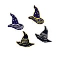 thumbnail image 4 of Lapel Collar Enamel Buckle Denim Shirt Accessory Women Fashion Enthusiasts Witch Hat Shape 3.50x3.20x0.60CM Alloy 1Pcs, 4 of 5