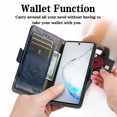thumbnail image 5 of Case for Samsung Galaxy Note 10 Cover Leather Wallet Folio Case Book Design Flip Magnetic Closure - Blue, 5 of 5