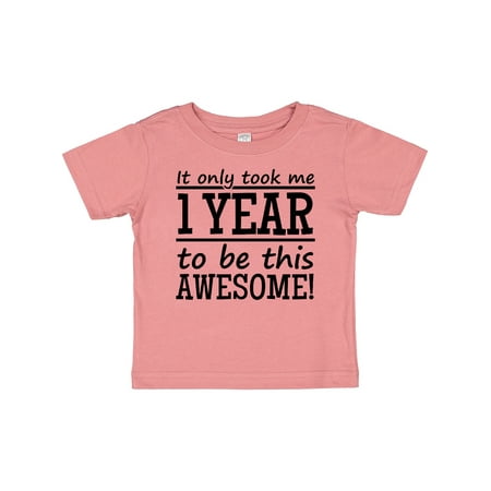 

Inktastic 1 Year to Be This Awesome Gift Baby Boy or Baby Girl T-Shirt