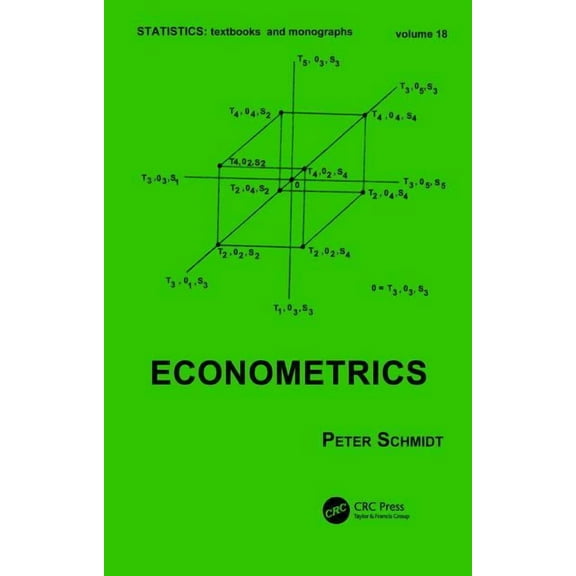 Statistics: A Textbooks and Monographs Econometrics, Book 18, (Hardcover)