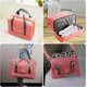 thumbnail image 5 of Bolsa de deporte unisex con compartimento para zapatos, bolso de mano de 20 l, bolsas de viaje impermeables de gran capacidad, bolsa de gimnasio portátil (naranja) (naranja) Rojo Verde Cocina, Decoración y Otros, 5 of 5