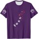 thumbnail image 4 of Tops Y Blusas de las Mujeres Estampadas Cuello Redondo Manga Corta, Poliéster Casual Top para Diario, Fiesta Y Todas las Estaciones, 4 of 8