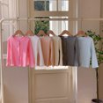 thumbnail image 5 of Grblisyd Girls Cardigan Sweater 2026 Fall Kids School Uniforms Casual Button Down Sweaters Tops Winter Warm Jacket, 5 of 7